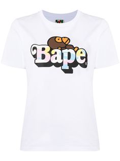 A BATHING APE® футболка с логотипом
