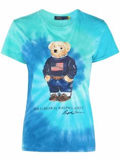 Polo Ralph Lauren футболка с принтом тай-дай