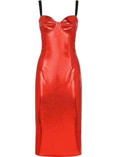 Dolce & Gabbana платье миди с корсетом