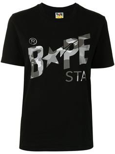 A BATHING APE® футболка Bape Sta с логотипом