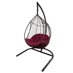 Кресло подвесное сириус (ecodesign) красный 122x205x108 см.
