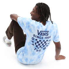 Футболки Футболка Checker Logo Tie Dye Vans