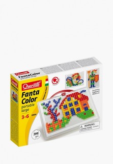 Набор игровой Quercetti Мозаика "Fantacolor Portable large", 300 элементов