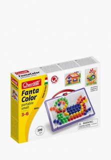 Набор игровой Quercetti Мозаика "Fantacolor Portable", 100 элементов