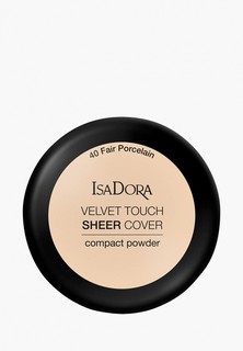 Пудра Isadora Velvet Touch Sheer Cover Compact Powder 40, 10 г