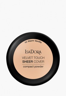 Пудра Isadora компактная Velvet Touch Sheer Cover Compact Powder 42, 10 г