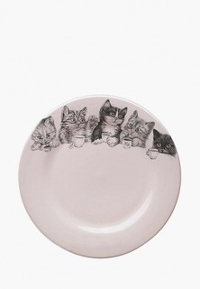 Тарелка Счастье в мелочах 20 см "Котятки. Застолье"