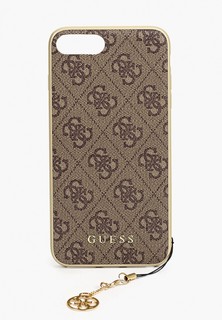 Чехол для iPhone Guess 7 Plus / 8 Plus, 4G Charms collection Brown
