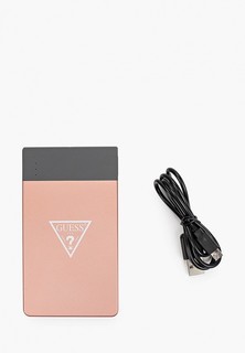 Аккумулятор внешний Guess АКБ внешняя 4000 mAh Triangle logo, LED-индикатор, 1 USB Rose gold