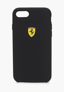 Чехол для iPhone Ferrari 8 / SE 2020, On-track SF Silicone case TPU Black