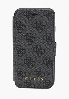 Чехол для iPhone Guess 8 / SE 2020, 4G collection Booktype Grey