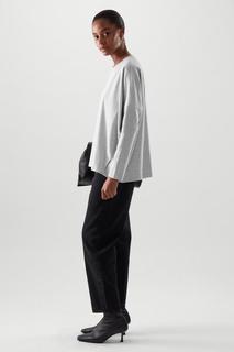 ЛОНГСЛИВ С ДРАПИРОВКОЙ COS