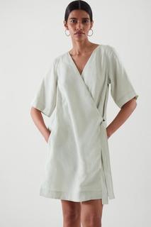 ПЛАТЬЕ МИНИ С ЗАПАХОМ COS