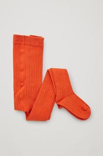 КОЛГОТКИ ИЗ ОРГАНИЧЕСКОГО ХЛОПКА В РУБЧИК COS