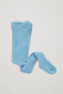 КОЛГОТКИ В РУБЧИК ИЗ ШЕРСТЯНОЙ СМЕСИ COS