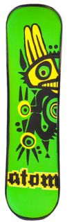 Сноускейт Atom Scalp Green