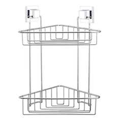 Угловая самоклеящаяся полка в ванную TEKNO-TEL