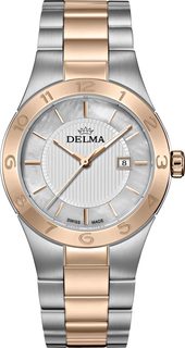 Швейцарские женские часы в коллекции Rialto Женские часы Delma 53701.577.1.511