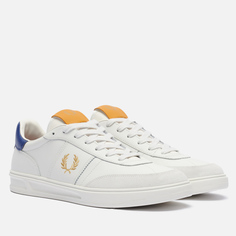 Мужские кеды Fred Perry B400, цвет белый, размер 44 EU