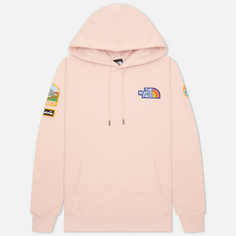 Женская толстовка The North Face Patch Pullover Hoody, цвет розовый