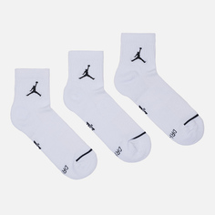 Комплект носков Jordan Jumpman Everyday Max Ankle 3-Pack, цвет белый, размер 42-46 EU