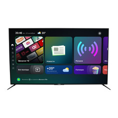 Телевизор Hyundai H-LED65FU7002, Салют ТВ, 65", Ultra HD 4K, черный
