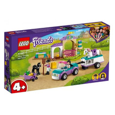 Конструктор Lego Friends Тренировка лошади и прицеп для перевозки, 41441