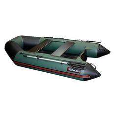 Лодка моторно-гребная HUNTERBOAT Хантер 290 ЛКА, надувная, зеленый