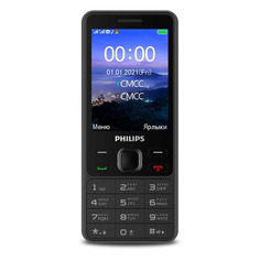Сотовый телефон Philips Xenium E185, черный