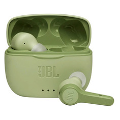 Гарнитура JBL Tune 215TWS, Bluetooth, вкладыши, зеленый [jblt215twsgrn]