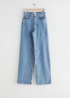 Прямые джинсы с завышенной талией & Other Stories