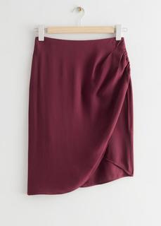 Асимметричная юбка с запахом & Other Stories