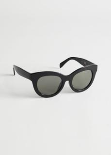 Круглые солнцезащитные очки oversize & Other Stories
