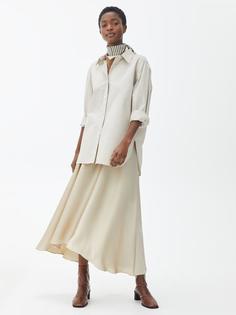 Юбка миди из атласа Arket