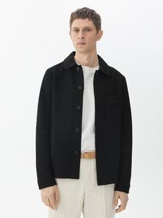 Куртка-рубашка из смеси шерсти и хлопка Arket