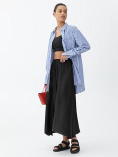 Юбка миди из атласа Arket