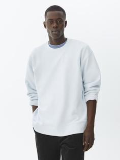 Arket - Плотный свитшот свободного кроя для мужчин - Синий - Размер L