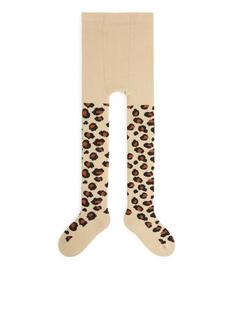 Колготки с жаккардовым узором Arket