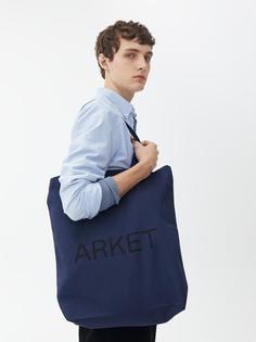 Arket - Холщовая сумка ARKET для женщин - Синий - Размер ONESIZE