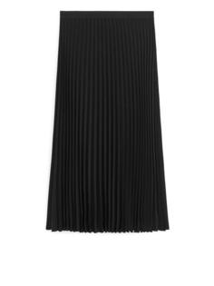 Плиссированная юбка миди Arket