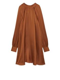 Платье из смесового льна Arket