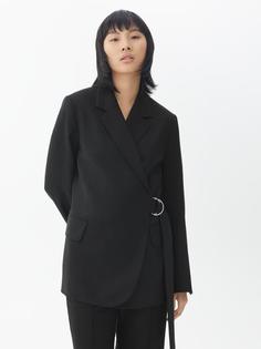 Пиджак из смесовой шерсти с запахом Arket