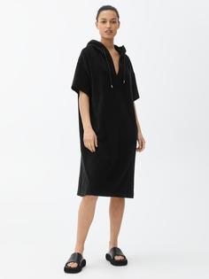 Платье с капюшоном из махровой ткани Arket