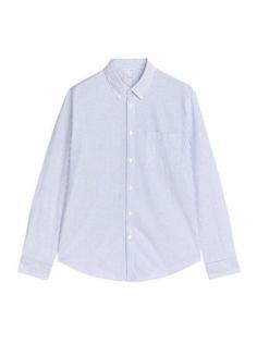 Рубашка в полоску из ткани «Оксфорд», модель Shirt 3 Arket