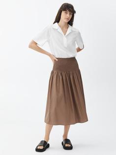 Юбка со сборками из лиоцелла Arket