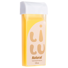 LILU, Воск теплый в картридже №01 Natural, 100 мл