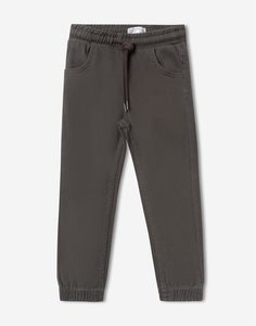 Тёмно-серые брюки Jogger для мальчика Gloria Jeans