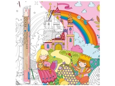 Гигантская раскраска VoiceBook Замок принцессы A0 НФ-00000025