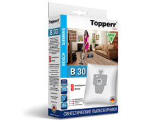 Мешки-пылесборники Topperr В 30 3шт + 1 фильтр