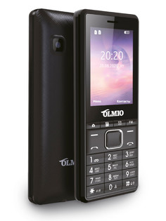 Сотовый телефон Olmio A25 Black 42527